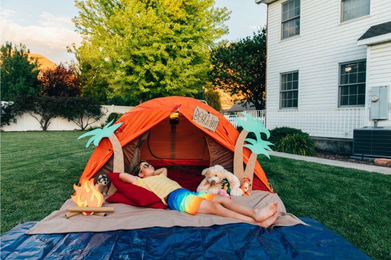 Camping in the Backyard