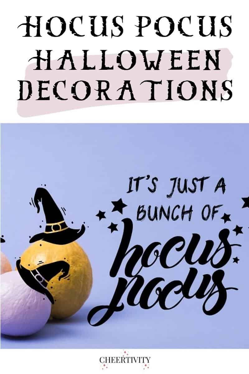 Hocus Pocus Halloween Decorations 800x1200