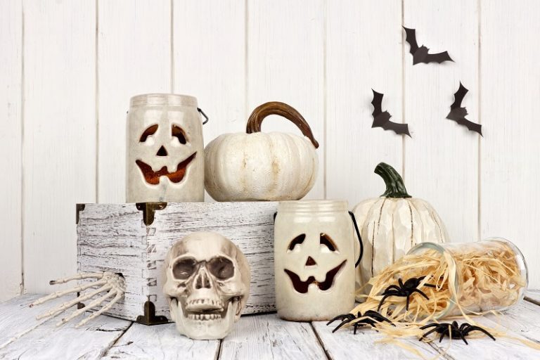 Neutral Halloween Decor Ideas for a Chic Not Scary Home