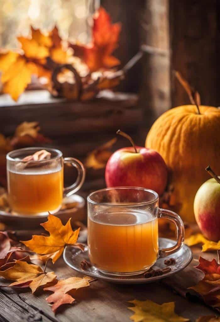 fall aesthetic apple cider