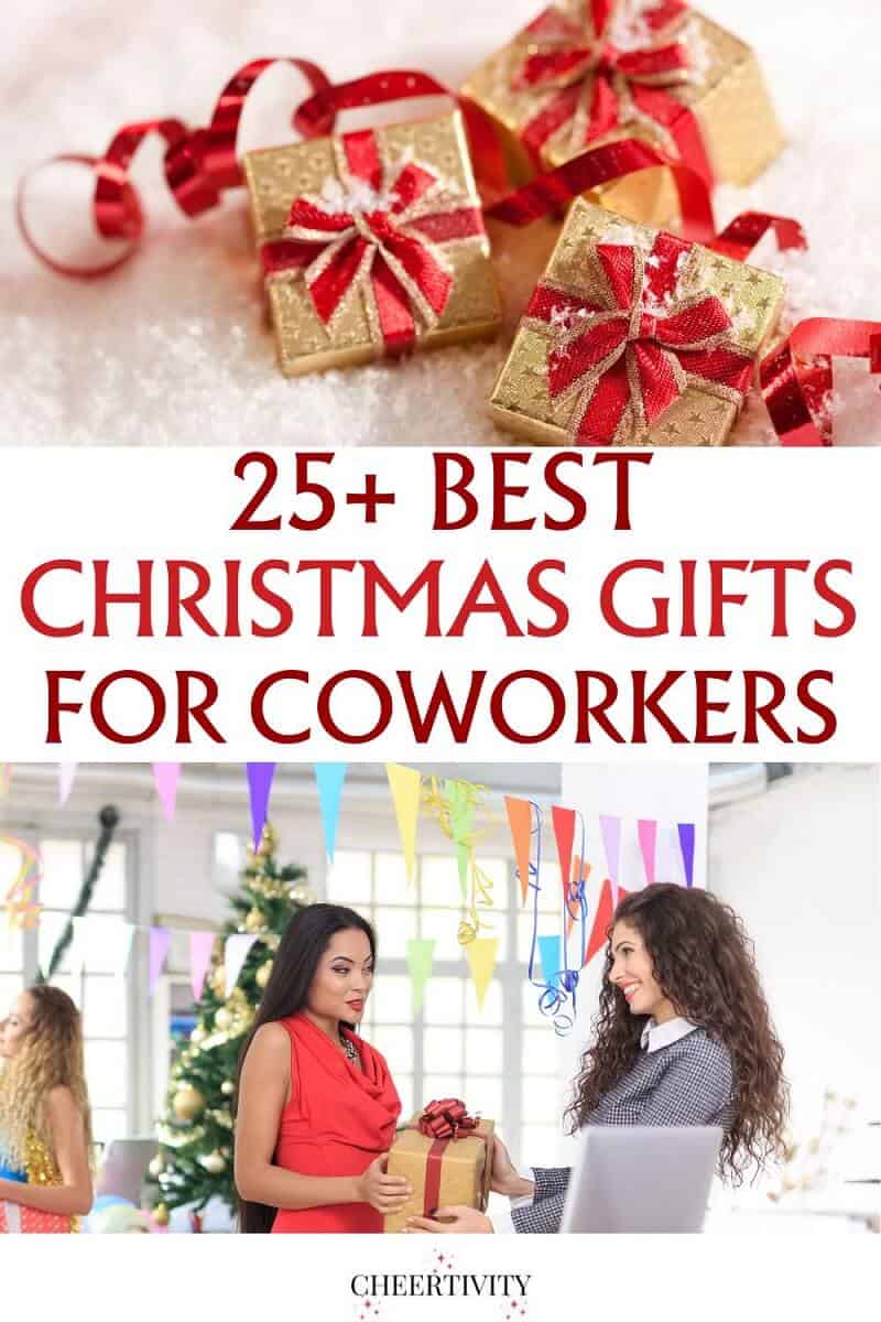 25+ Christmas Gifts for Coworkers Cheertivity