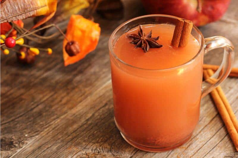 Thanksgiving Drinks - Apple Cider with Spices