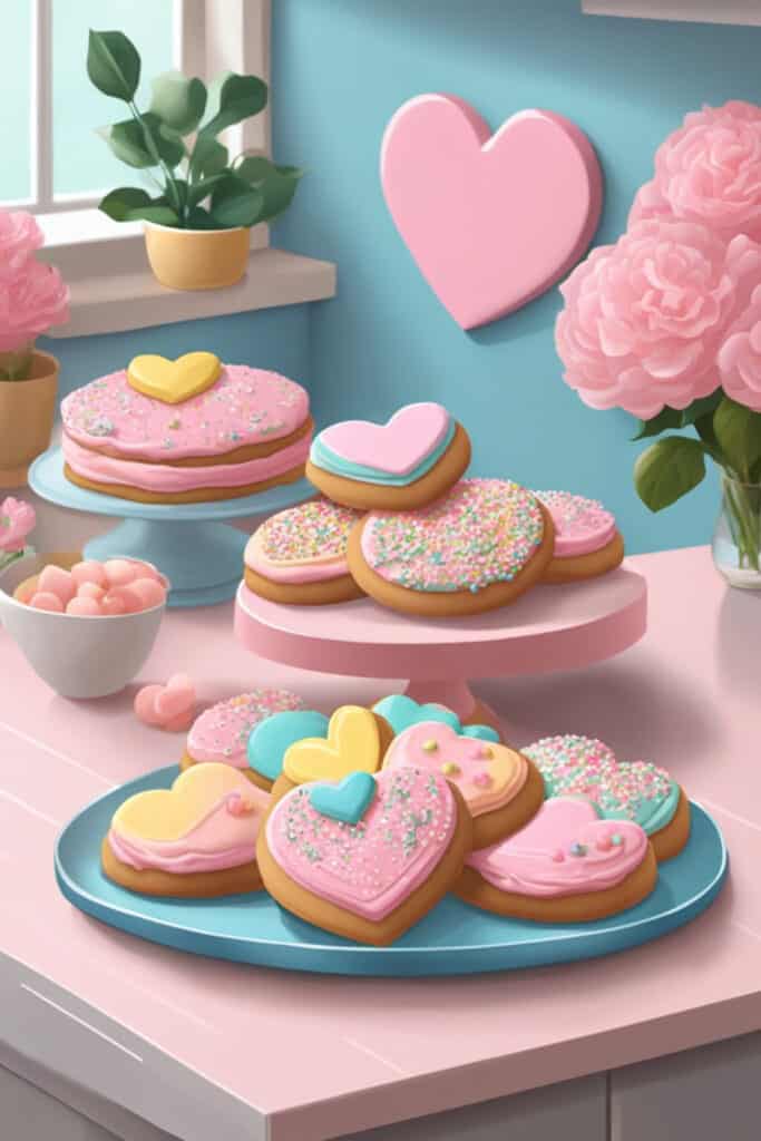 Heart-shaped Cookies