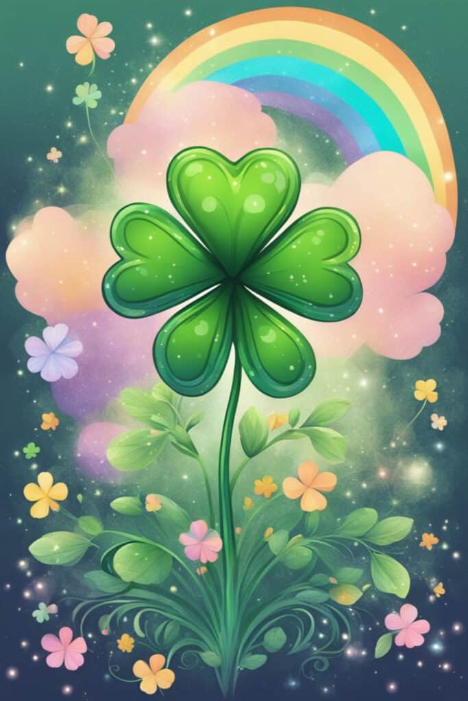 Shamrock and Rainbow