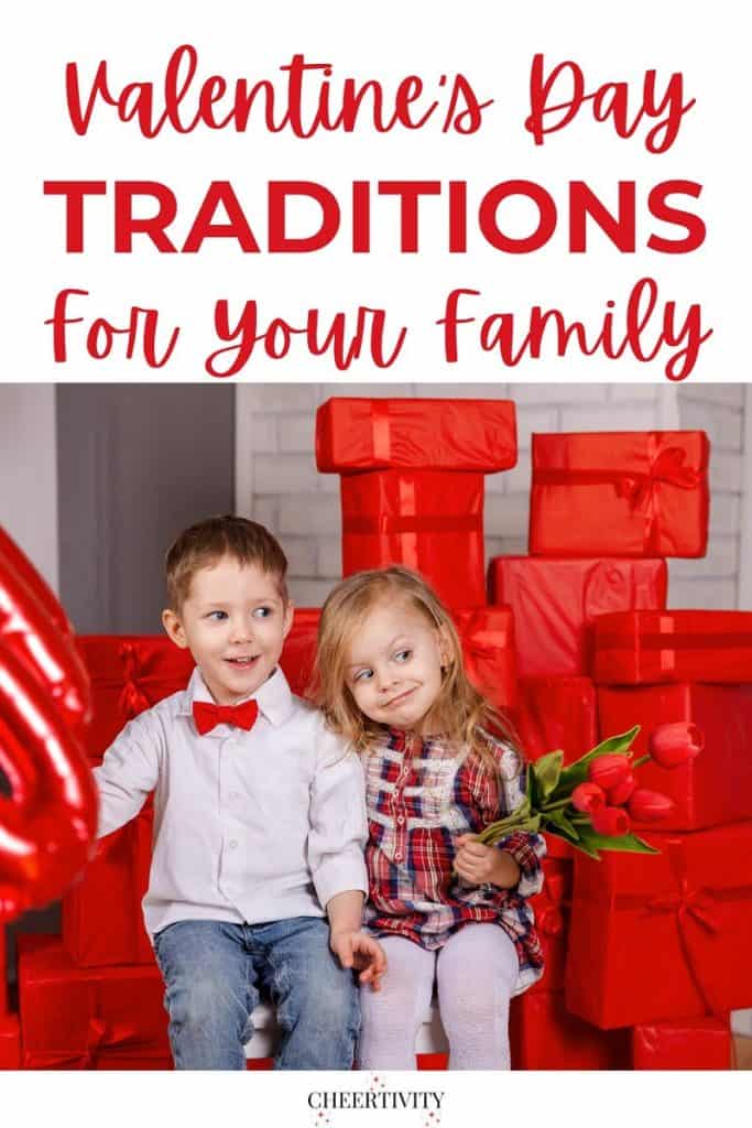 Valentine's Day Family Traditions Pin Image