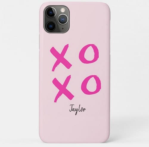 XOXO Personalized Phone Case