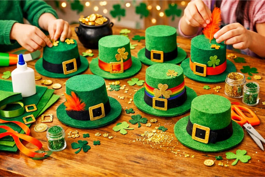 DIY Leprechaun Hats