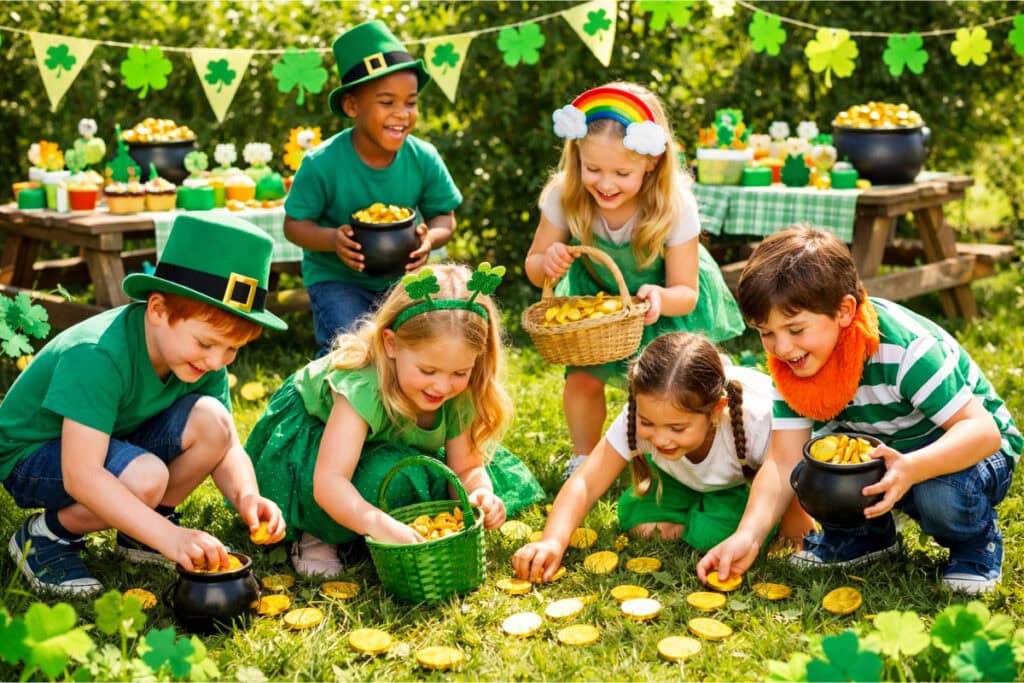 Gold Coin Chocolate Hunt