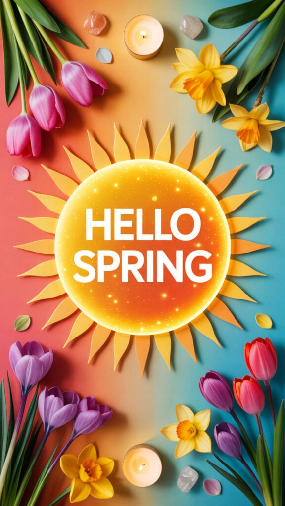 Hello Spring Wallpaper 