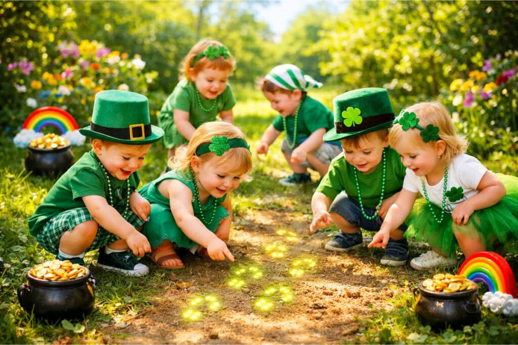 Leprechaun Footprint Hunt