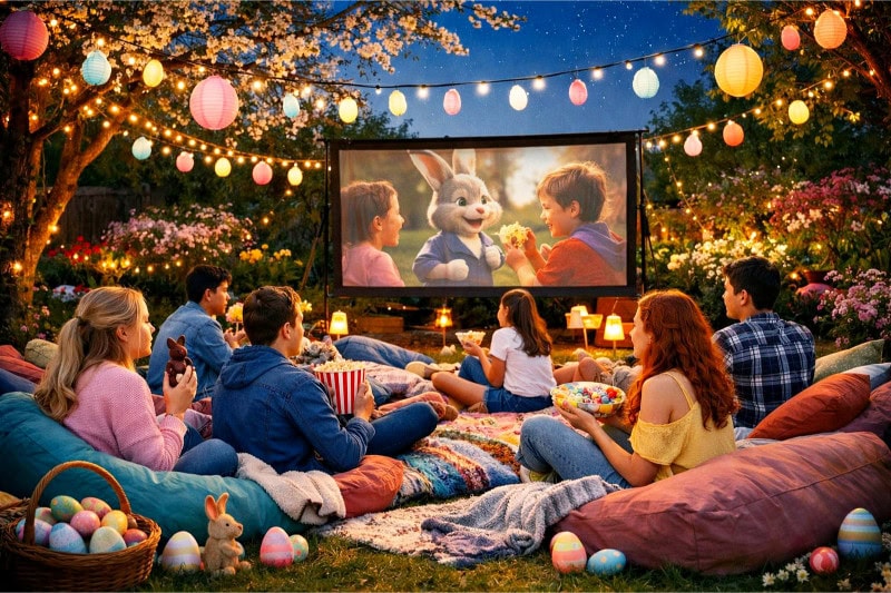 Outdoor Easter Movie Night