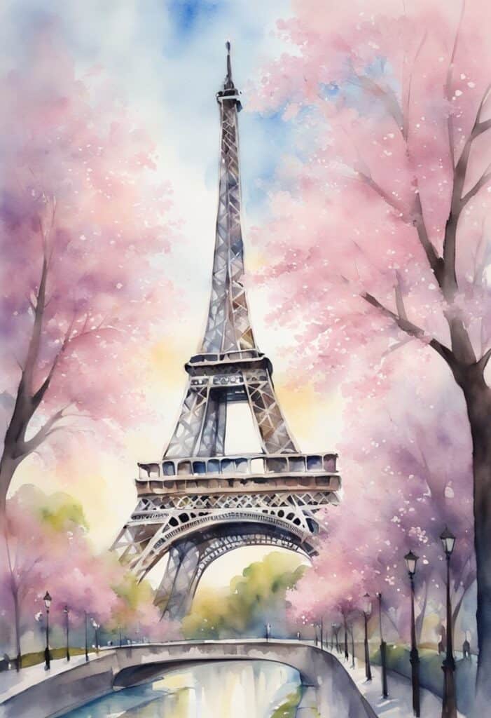 Paris in Springtime Aesthetic
