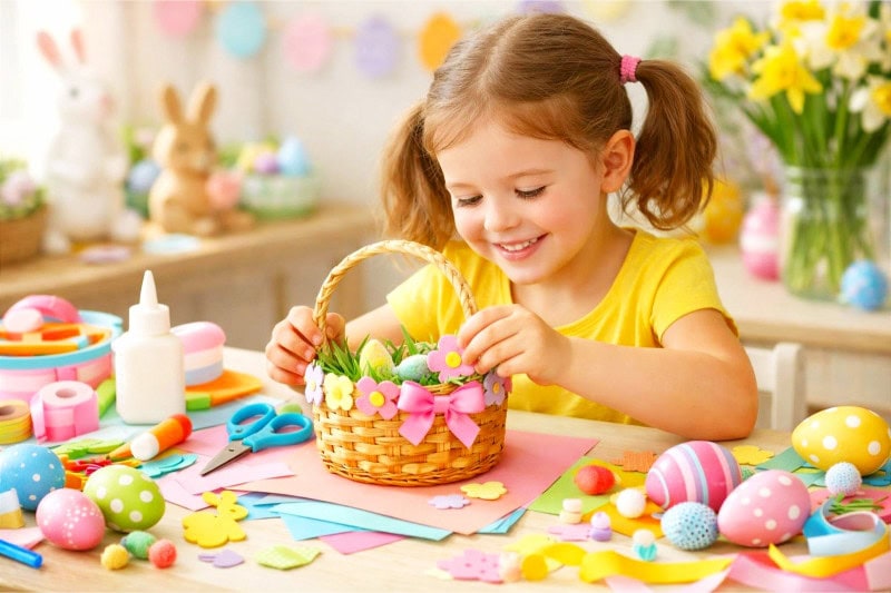 Make Your Own Easter Basket Craft