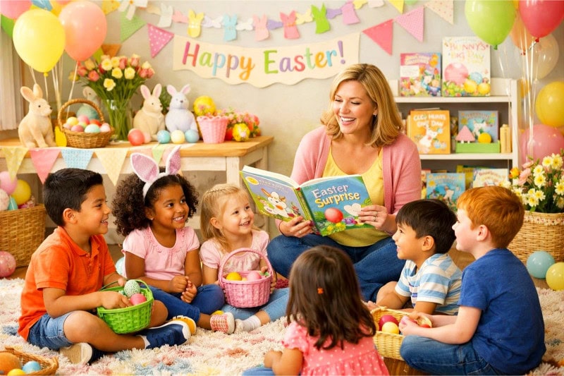 Storytime With Easter-themed Books