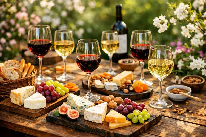 Wine Tasting Evening with Cheese Platters