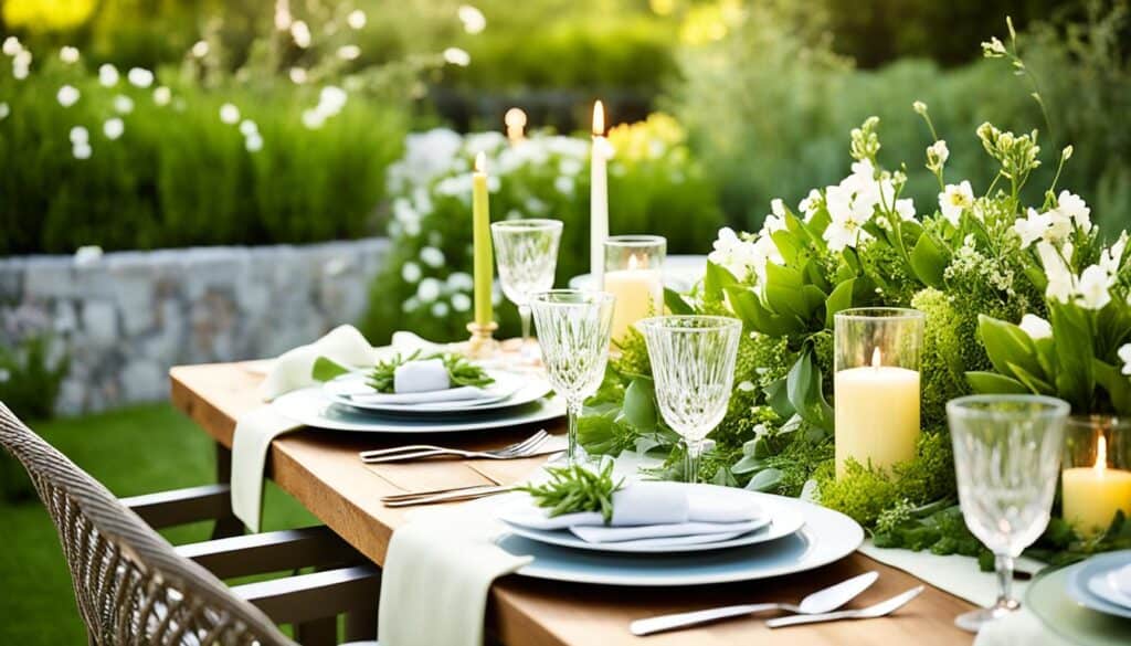 outdoor elegance