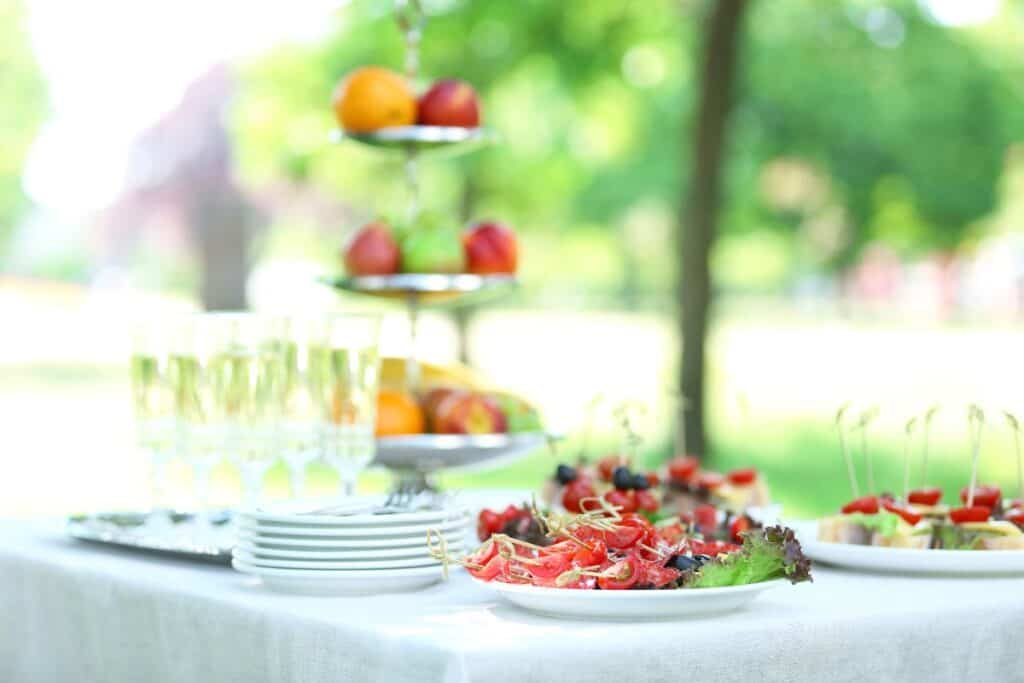 Mother's Day Garden Party Food