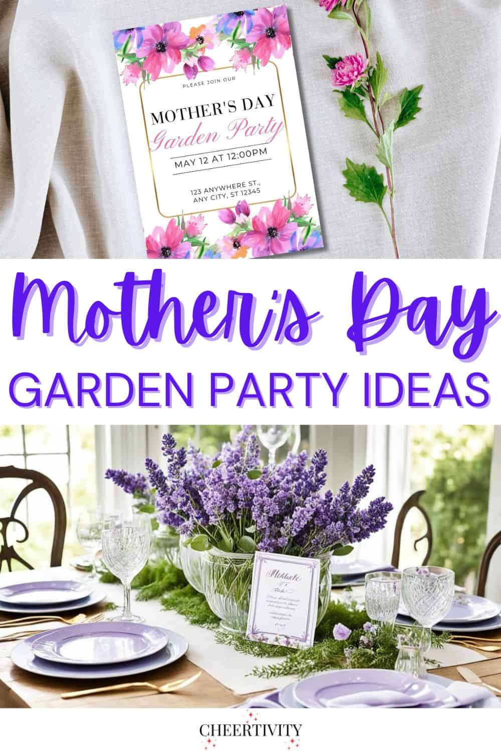 Mother's Day Garden Party Ideas
