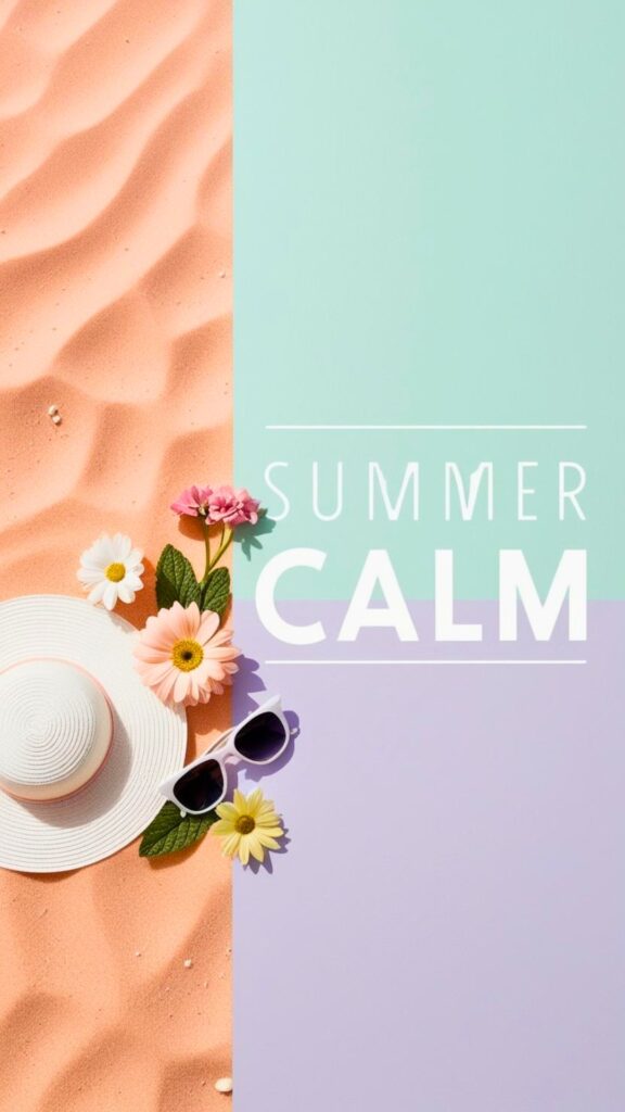 Summer Calm Phone Wallpaper 2