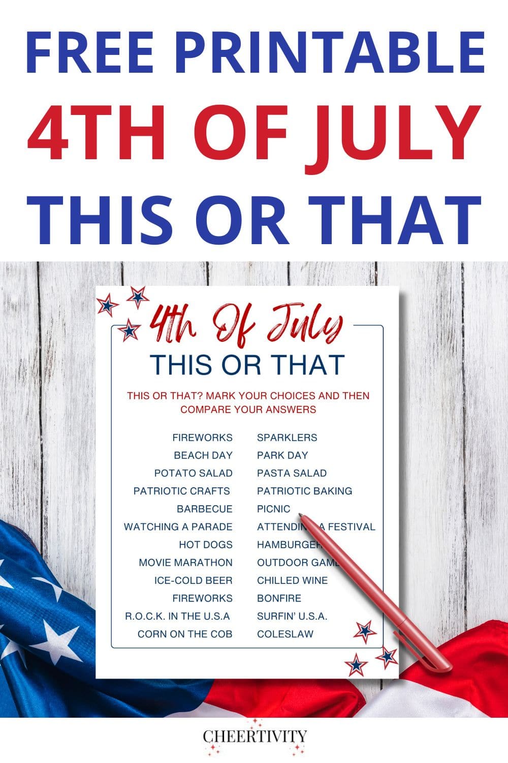 Free Printable 4th Of July This or That Pin 1