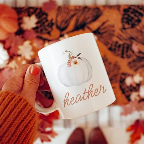 Personalized Fall Mug