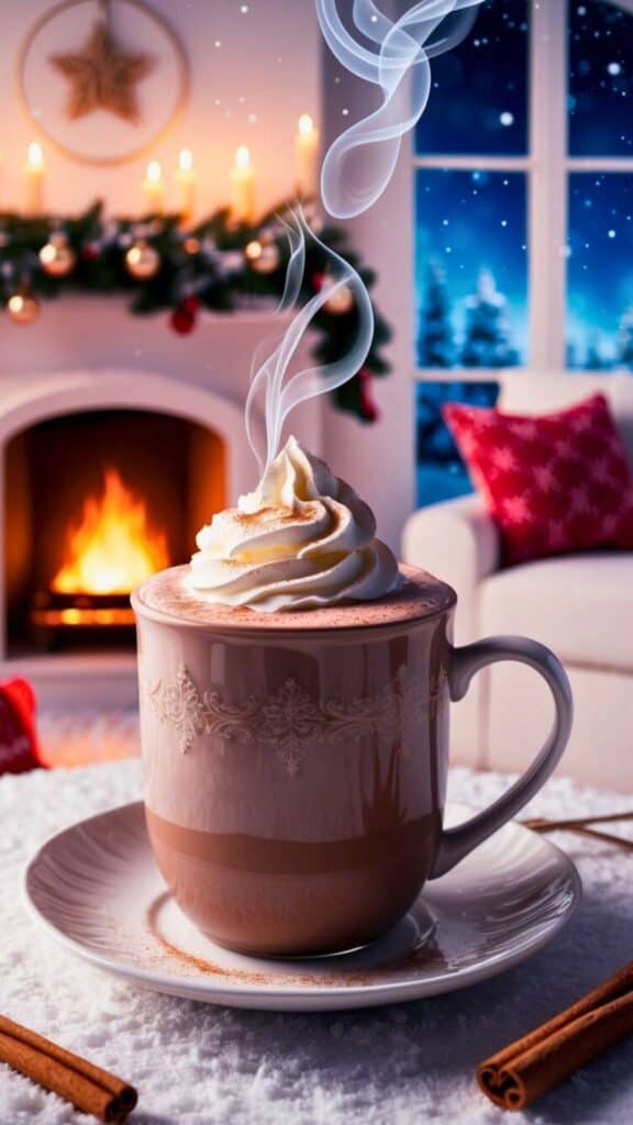 Christmas hot chocolate