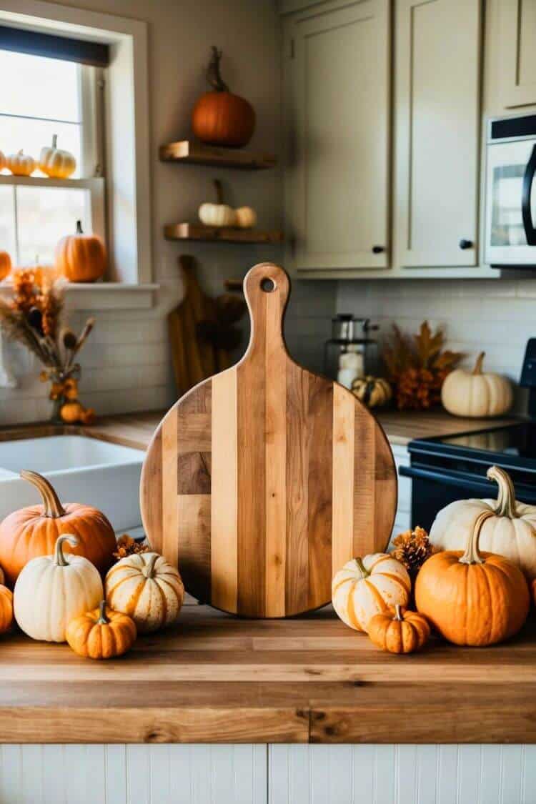 Distressed Wood Cutting Board