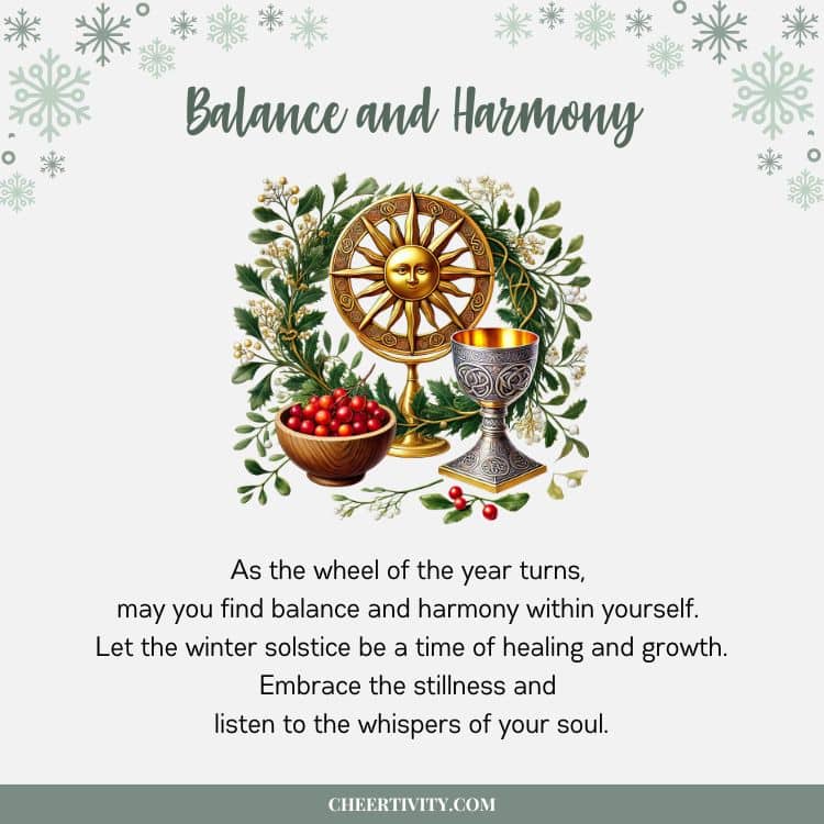 Winter Solstice Blessing for Balance and Harmony