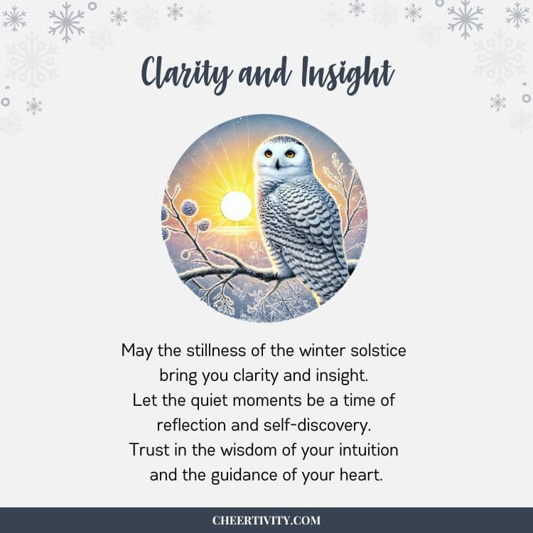 Winter Solstice Blessing for Clarity and Insight