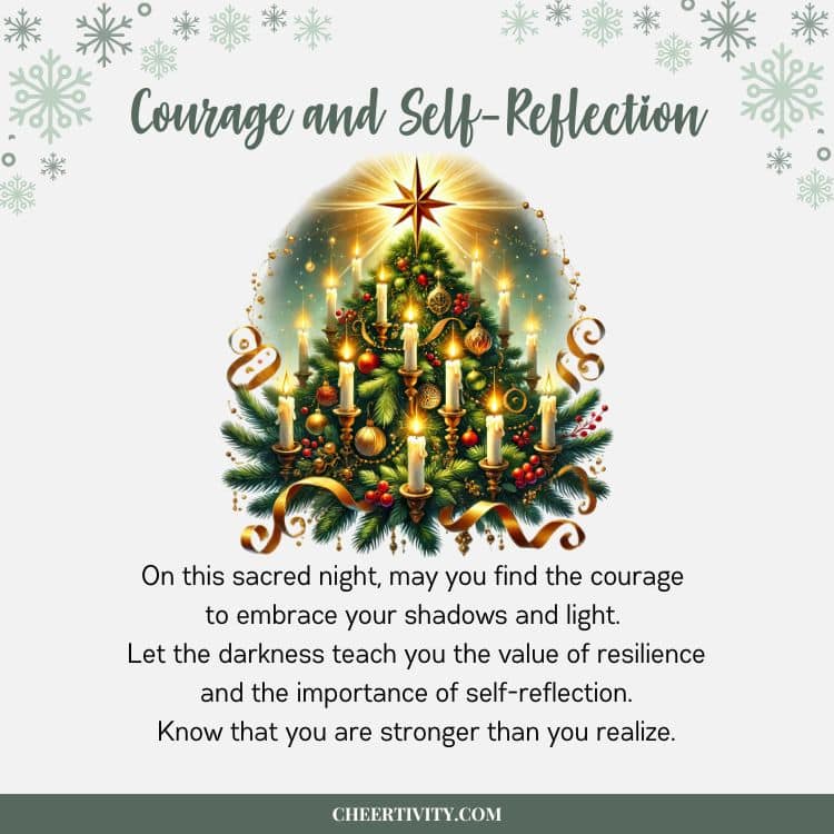 Winter Solstice Blessing for Courage and Self Reflection 1