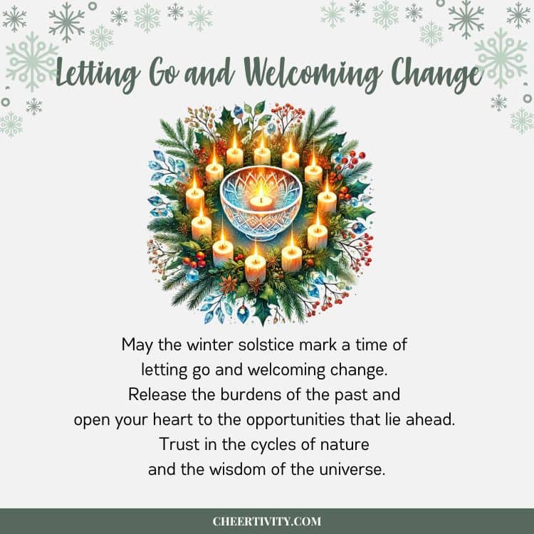 Winter Solstice Blessing for Letting Go and Welcoming Change