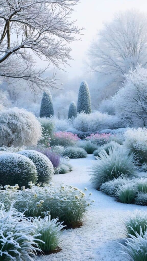 Frosty Garden Sanctuaries