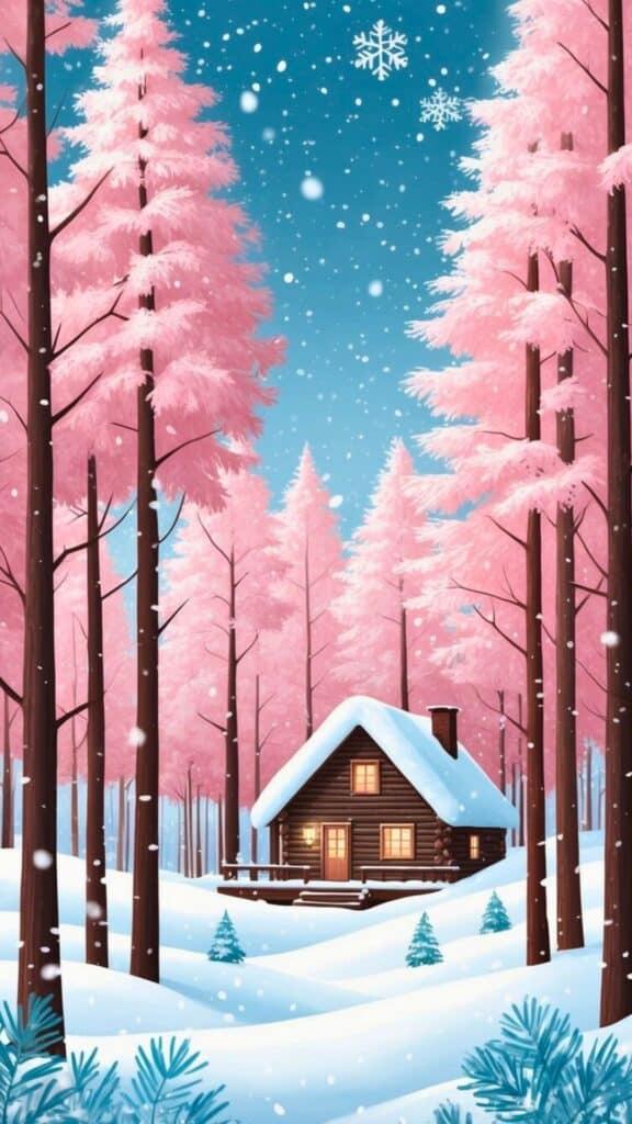 Pink Winter Aesthetic