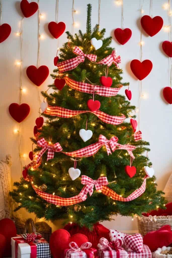 Rustic Valentine's Day Tree