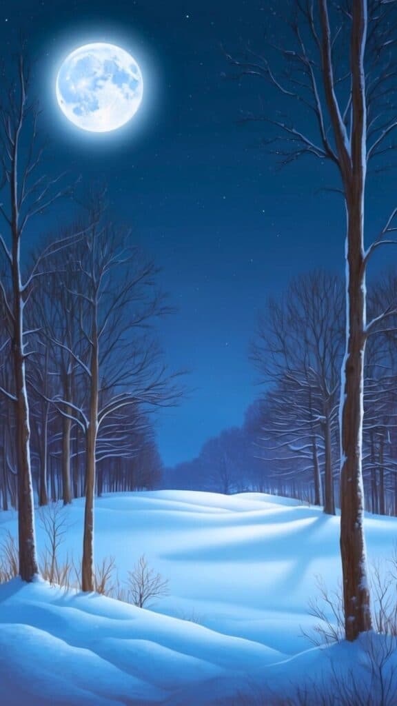 Winter Moonlit Nights