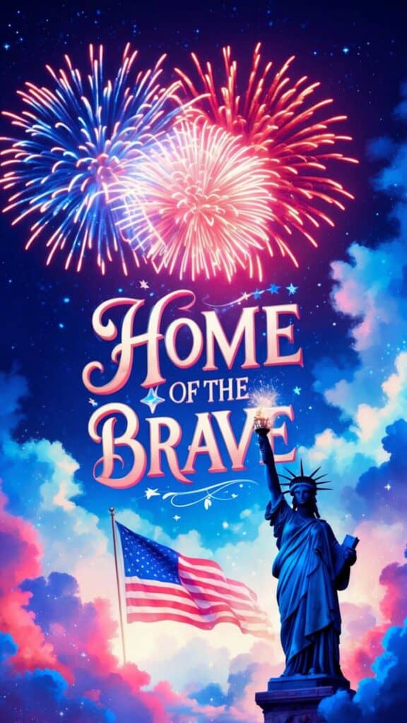 Home of The Brave Wallpaper