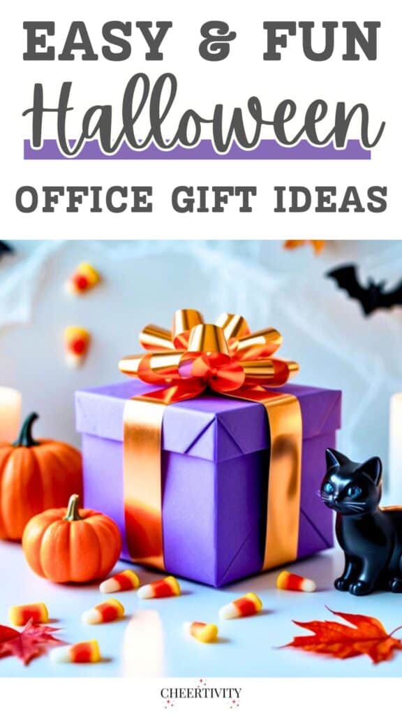 Halloween Office Gift Ideas Pinterest Image