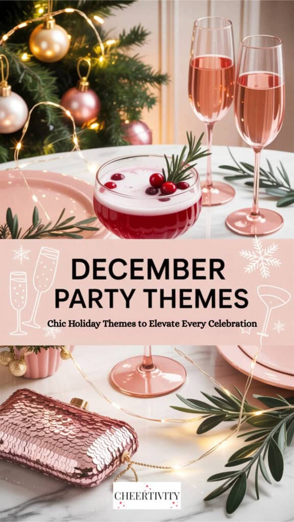 December Party Themes Pin 1