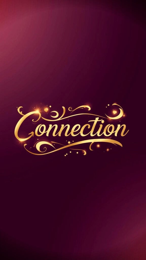 Connection Word of the Year Phone Wallpaper
