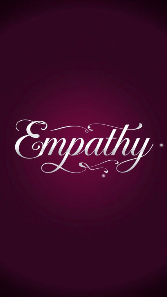 Empathy Word of the Year Phone Wallpaper