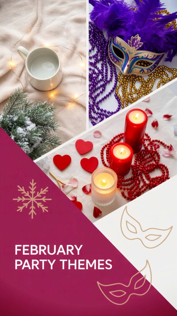 February Party Themes pin 1