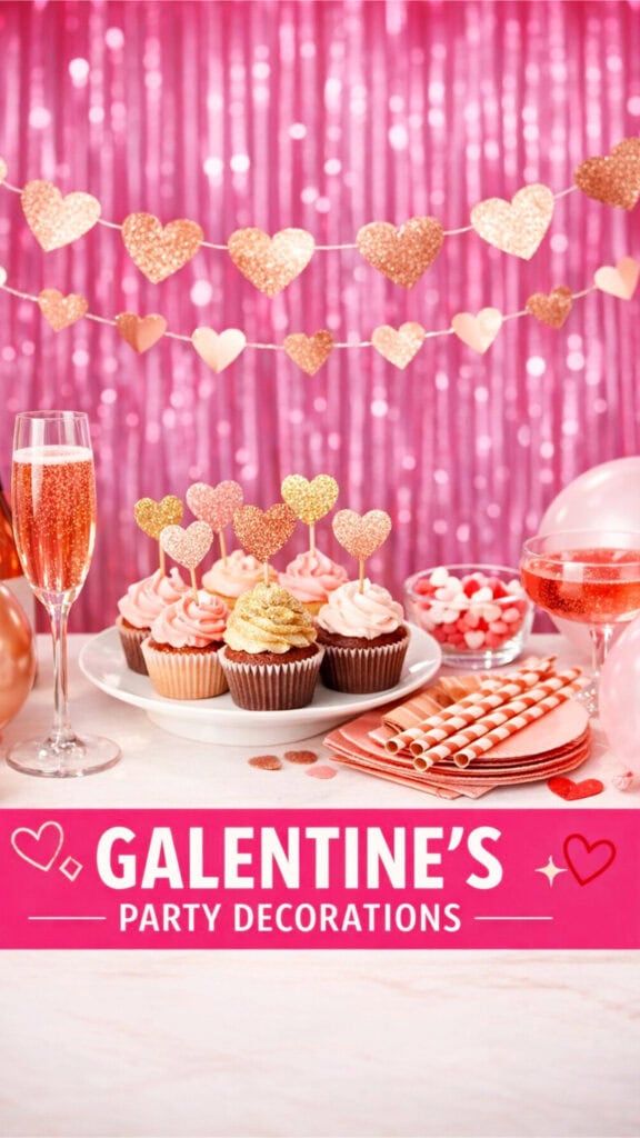 Galentine’s Party Decorations Pin 1