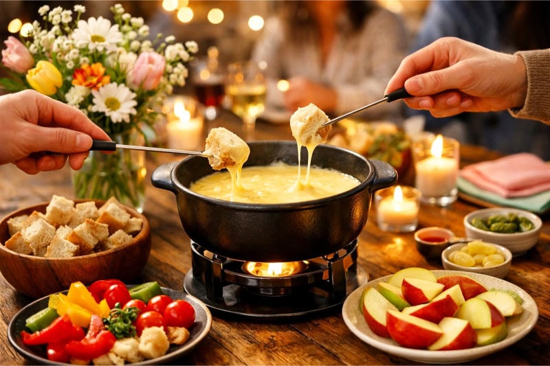 Cheese Fondue Night