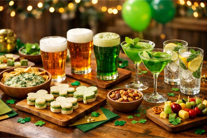 Easy St. Patrick's Day Party Food and Drink Ideas