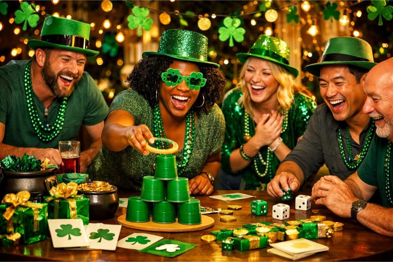 St. Patrick’s Day Party Games for Adults