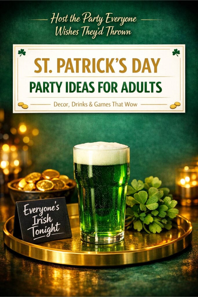 St. Patrick's Day Party Ideas for Adults: Fun Themes, Games, and Festive Drinks