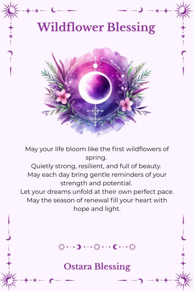 Wildflower Blessing