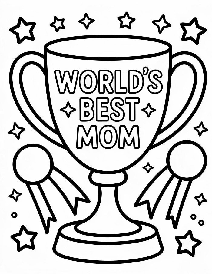 World’s Best Mom Trophy