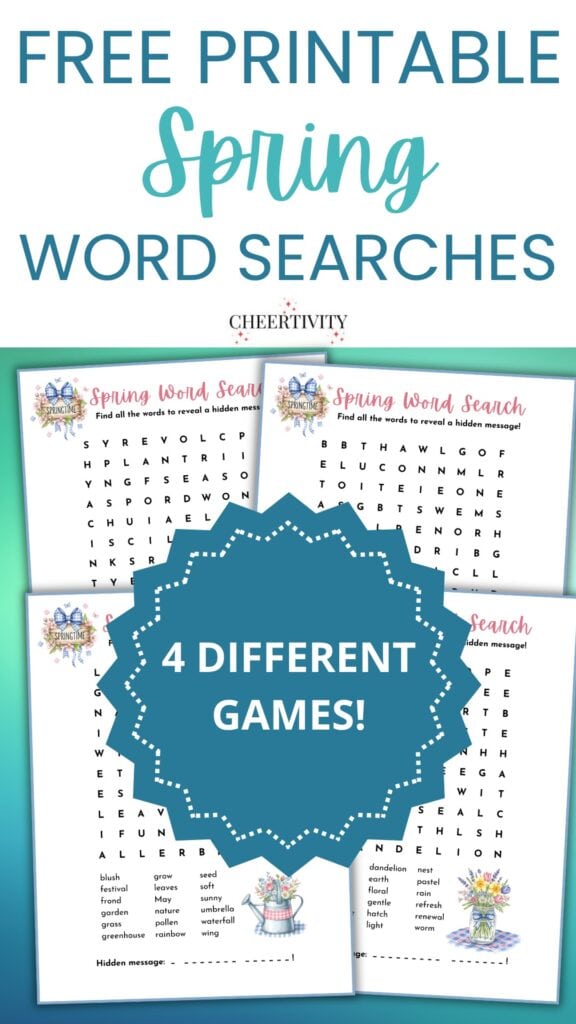 Free Printable Word Searches pin 3