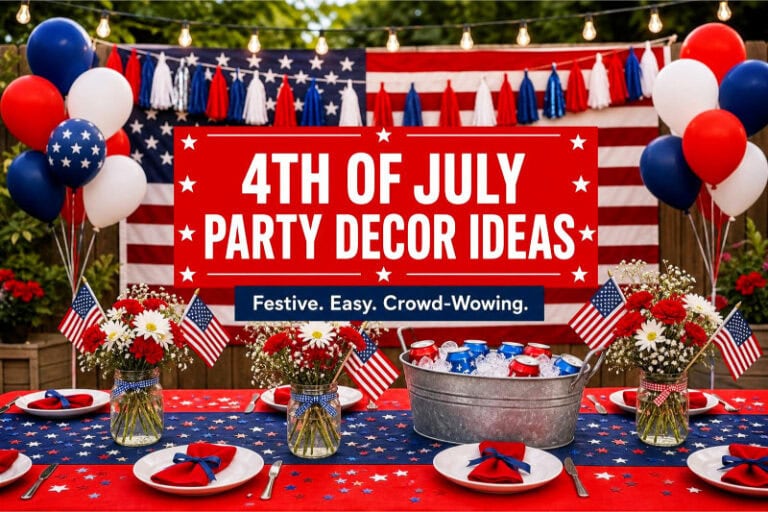 4th of July Party Decor Ideas featured